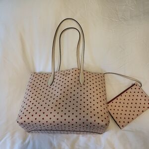 Kate Spade Heart Tote Bag